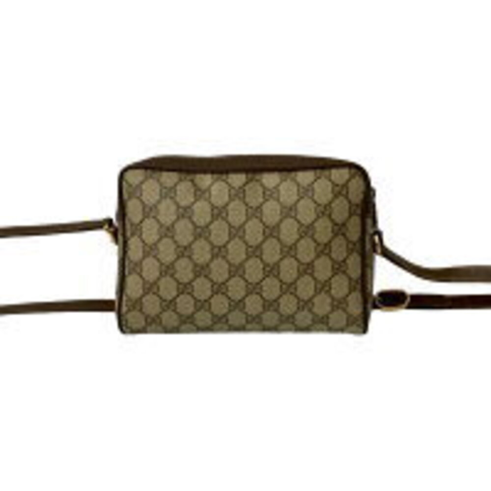 GUCCI Sherry GG logo leather Shoulder Bag brown - Picture 3 of 9